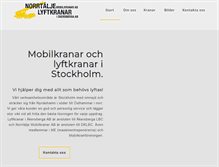 Tablet Screenshot of lyftkranar-akersberga.se